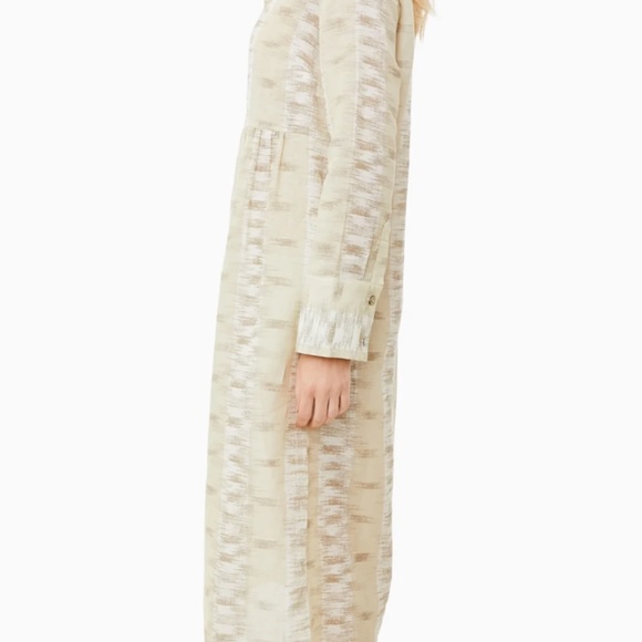 Tuckernuck Cream and Gray Midi Dress - Picture 4 of 7